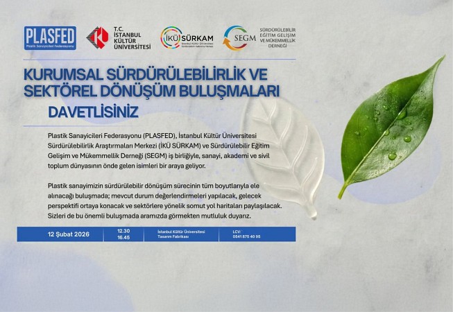 Plastik Sektörü İKÜ'de Buluşacak