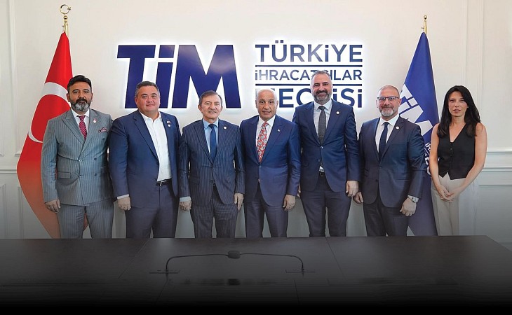 PLASFED Heyeti TİM Başkanı Mustafa Gültepe'yi Ziyaret Etti