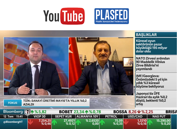 Başkanımız Ömer Karadeniz, Bloomberg HT'de